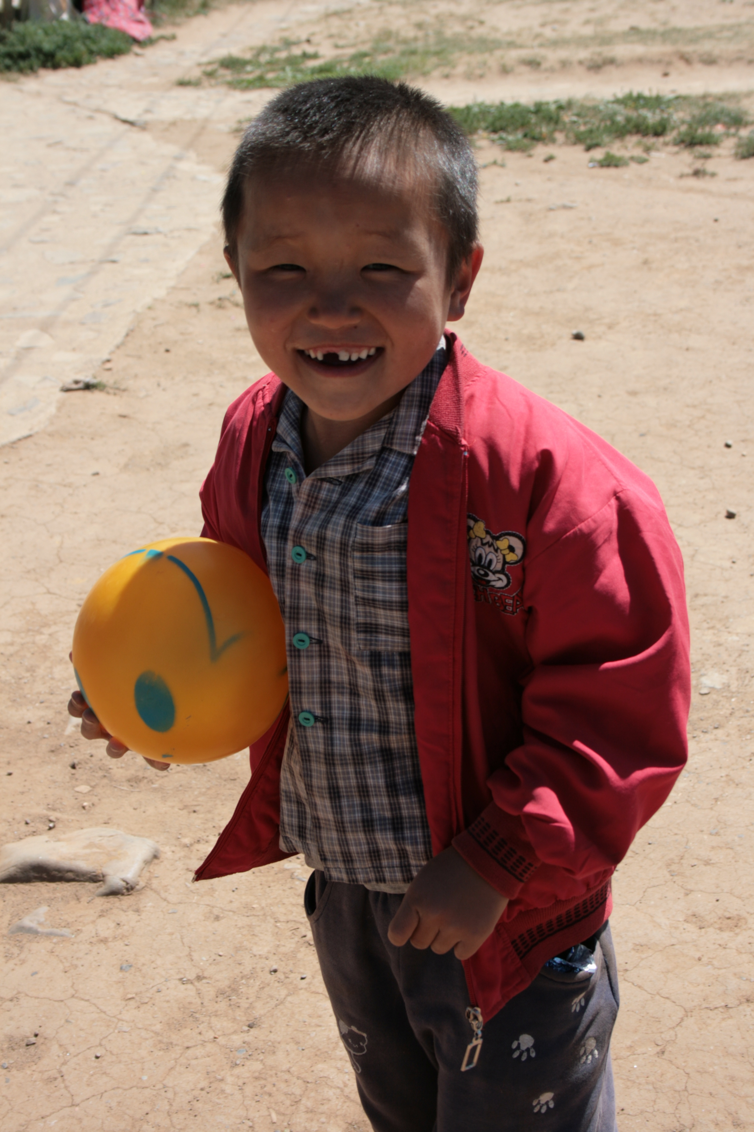 mongolian child