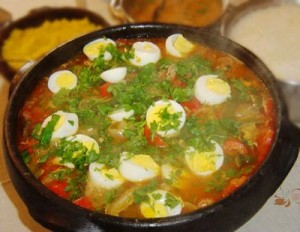 Kacua fish stew