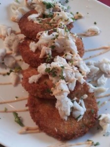 Fried green tomatoes