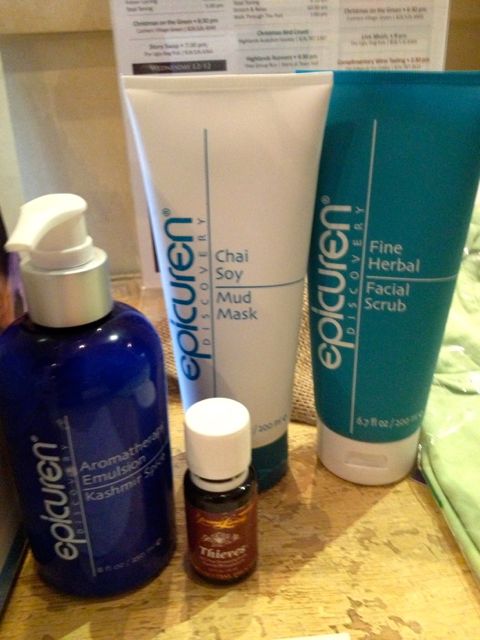 body scrub and mask