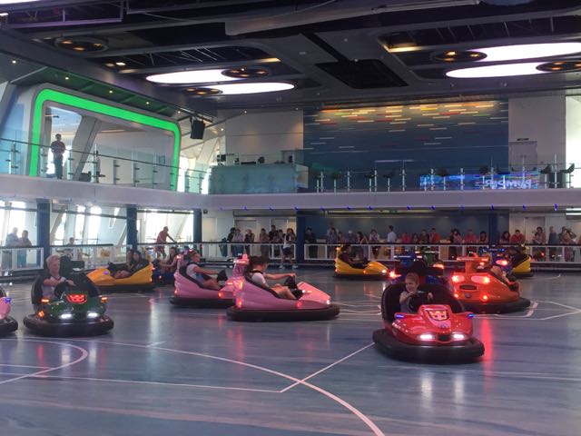 bumper cars on Anthem of the Seas